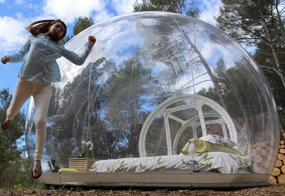 bubble pop up tent