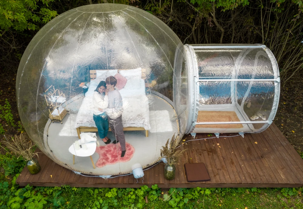 bubble tent camping